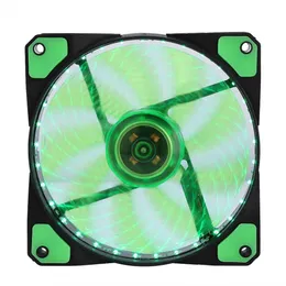 LED Silent Fans Radiating Heatsink Cooler Cooling Fan For Computer PC Heat sink 120mm fan 3 Lights 12V Luminous