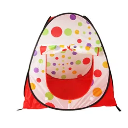 شحن مجاني كبير المحمولة طوي الأطفال أطفال منبثقة المغامرة المحيط الكرة تلعب خيمة داخلي في الهواء الطلق اللعب أطفال خيمة LJ200923