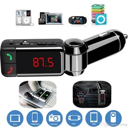 Auto Bluetooth 5 0 FM Sender Kit MP3 -Modulator Player Wireless Hands Audio Receiver Dual USB Fast Ladegerät 3 1A207D