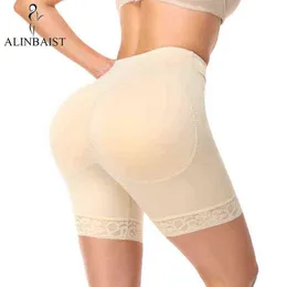 Mulheres Butt Lifter Panties Extra Almofadas Grandes Mulheres Empurrão Sem Emenda Shaping Controle Calcinhas Shapewear Shorts Batida Tumpy Butt Calças Y220311