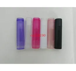 1000pcs / lote rápido transporte colorido 5g vazio diy lip balm tubos recipientes batom frasco