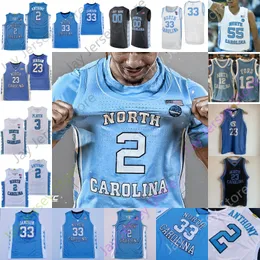 Koszulki do koszykówki 2020 Karolina North Carolina Basketball Jersey NCAA College Wallace Worthy Brandon Huffman Ryan McAdoo Walker Miller K.J. Smith Kerwin Walton
