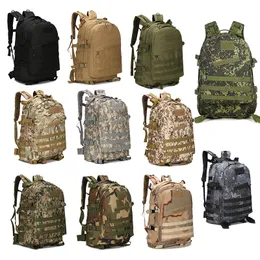 Outdoor Sports 40L Camouflage Tactical Upgraded 3D Molle Backpack Pack Bag Rucksack Knapsack Assault Combat NO11-008