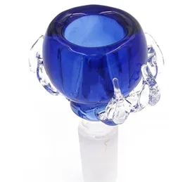 2021 Tjock Dragon Claw Crystal Male Glass Bowl 14mm 18mm Fog För Glas Bongs Vattenrör