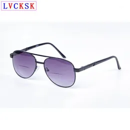 Pilot Reading Sunglasses Women Men Bifocal Presbyopic Glasses magnifier Look Near Far Eyeglasses +1 +1.5 +2.0 +2.5 +3.0 +3.5 A31