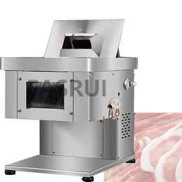 Commercial Electric Meat Slicer Machine Automatic Wire Cutter Desktop Slicer1100W Meat Grinder Dicing Maker