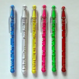 Novelty puzzle maze pens fancy labyrinth adhd cute pen for child Many Colors Funny Gifts Advertising Promotional Play Educational Thinking Tool Interesting