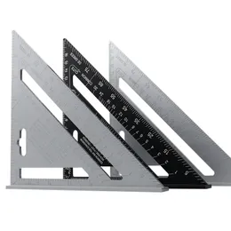 7 ''삼각형 각도 삽입기 알루미늄 합금 속도 광장 측정 빌딩 빌딩 목수 측정 도구 201116
