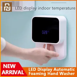 Originale Xiaomi Youpin Display a LED Induzione automatica Schiuma Lavamani Sensore Schiuma Sensore a infrarossi per uso domestico per case Mall WC