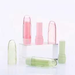 収納ボトルジャー25/50 / 100ピース12.1mmピンクの緑色の唇のチューブ手作りの口紅チューブ化粧品容器DIY女性化粧ツール