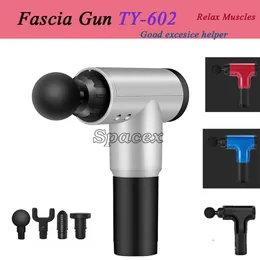 Portable Fascia Massage Gun Muscle Therapy Exercise Relaxation Sports Fitness Electric Health Gadgets Relief Body Blood Circulation TY-602
