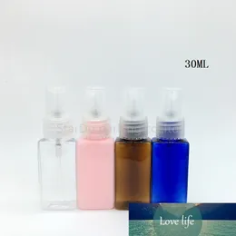Frete grátis 20 pcs 30ml plástico spray spray frasco de embalagem de perfume