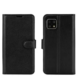 Leather Wallet Case for Sharp Senior EP3 Zero 5G R3 Basic Flip cover for Aquos sense 4 plus sense 3 lite Shell Kickstand