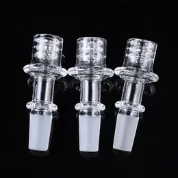 Diamond Knot Quartz Enail Banger Nail Heady Accessori per fumatori 10mm 14mm Maschio Joint Quartz Bangers Nails Dab Rig per Bong in vetro GQB25