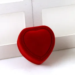 Jewelry Display Boxes Ornaments Earrings Ring Packaging Red Cases Pendants Ornaments Gifts Organizer Love Heart New Arrival 1 2hya F2