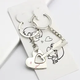 An arrow pierced mood lover key chain Qixi Valentine's Day gift if buckle party party party special gifts gifts T3I51619