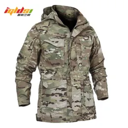 남성 전술 재킷 새로운 봄 가을 미 육군 M65 군사 필드 재킷 트렌치 코트 Hoodie Casaco Masculino 윈드 브레이커 201218