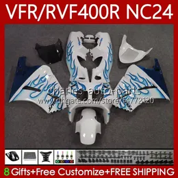 ホンダRVF用フェアリングキットVFR 400 VFR 400 RR 87-88 BODY 78NO.149 VFR400R RVF400R NC24 V4 RVF400 R 1987ブルーフレーム1988 VFR 400R VFR400RR 87 88オートバイボディワーク