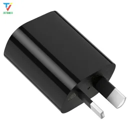 Liten storlek SAA RCM Certifierad AU-kontakt Telefon Tillbehör 5W 5V 1A Mobiltelefoner Australien Market USB-väggladdare till iPhone iPad 500PCS