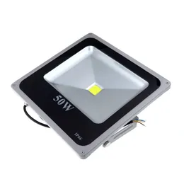 Ultrathin 50W 110-250V LED Spot Light Outdoor Waterproof Flood Garden Outdoor Lamp White