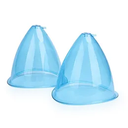 2pcs 21cm Cups For Breast Enlargement Vacuum Pump Suction Machine Buttock lifting butt firming Enhancer Cupping