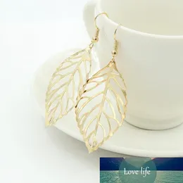 Leaves Design Earring Studs Elegant Fashion Women Jewelry Girl Gifts Silver SZ0008-G
