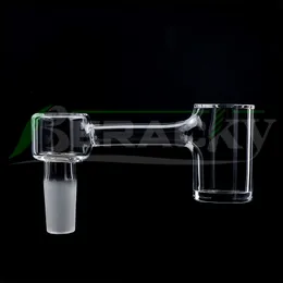 Beracky Full Weld Smoking Quartz Banger 25mmOD 10mm 14mm 18mm mężczyzna kobieta fazowana krawędź bezszwowe spawane gwoździe do szklanych bong wodnych Dab Rigs Pipes