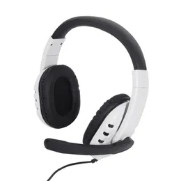 Słuchawki 3,5 mm Słuchawki z mikrofonem redukcji hałasu Stereo Stereo Headset Gaming dla PS5 PS4 Switch One 360 ​​PC Laptop