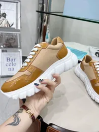 Women casual shoes sports tops Rush Gabardine Re-Nylon sneakers genuine leather lace up trainer outdoor sports super quality sneaker EU35-40