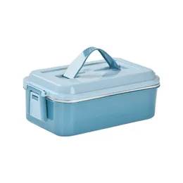 GEEKHOM Lunch Box per bambini con borsa Materiale sano Stoviglie per microonde Contenitore per alimenti Contenitore per pranzo Lunchbox portatile Bento Box 201029