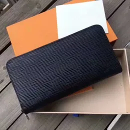 2020 Nytt Mode Lyx Ny Kvällsväska Myntväska präglad Klassisk Clutch-plånbok Ms. Designer Wallet Ms. Bältesväska (med låda)