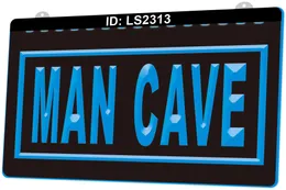 LS2313 Man Cave 3D-Gravur LED-Lichtschild Großhandel Einzelhandel