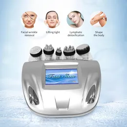 5 w 1 próżniowym laserowym częstotliwości radiowej Slim Equipment 40K Lipo Schmein Ultrasonic Liposuction Machine do SPA z dwubiegunową głowicą czteropolarną RF