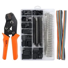 DUPONT Cratka Cążki Terminal Ferrule Crimper Wire Zestaw narzędzi ręcznych Zestaw Zacisków Zestaw Zacisków SN-28B + 1550 SZTUK Connector Y200321