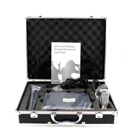 SLX24 / beta58 58A Professionellt UHF Trådlöst dubbelmikrofonsystem för scenstudio handhållen mikrofon med aluminiumlåda
