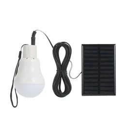 12LEDs Solar Powered Rechargeable LED Light Bulb with Solar Panel