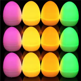 2022 새로운 시뮬레이션 플라스틱 계란 랜턴 전자 LED 홈 인테리어 부활절 달걀 어린이 장난감 선물