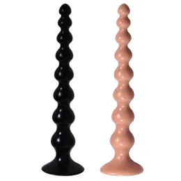 Plugue anal super longo com ventosa, plugue de silicone dildo para masturbao feminina, brinquedo adulto mulheres