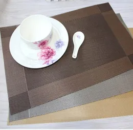 2022 Fashion Print Tovaglietta in PVC Sottobicchieri Pads Tavolo da pranzo Mat Isolamento termico Tavolo da pranzo Mat Tovagliette Tappetino antiscivolo