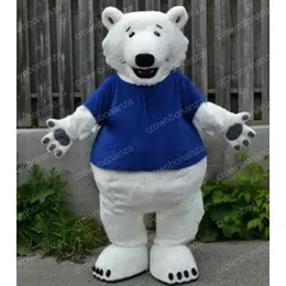 هالوين الدب القطبي الدب التميمة حلي أعلى جودة الكرتون شخصية الزي البدلة الكبار حجم عيد الميلاد كرنفال عيد حفل خارجي الزي