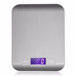 Stainless Steel Digital Kitchen Scale 10kg/5kg Electronic Precision postal Food Diet scale for Cooking Baking Measure Tools Y200328