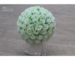 Yüksek kaliteli şifreleme öpüşme 30CM 12 inç Yapay Simülasyon Düğün süslemeler çiçek topu gül