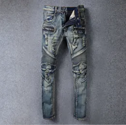2019, det nya varumärket Mode European och American Summer Herr's Weans Jeans är mäns casual jeans # 31-34-034-35