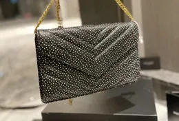 2022 Fashion luxury bag Pattern Satchel diagonal Shoulder Bag diagonal Chain Handbags Crossbody Purse Lady Leather Classic Style Tote Bags