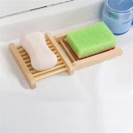 Naturliga trä tvål disk kreativ tvålfack hållare lagring tvål rack platta låda behållare för bad dusch badrum tillbehör zc822