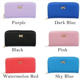 Hot Sale Women Long Wallet Leather Womens Purse And Wallet Design Lady Party Clutch Female Card Holder Carteras Bolsos De Mujer