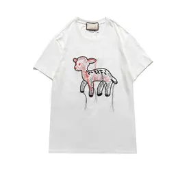 Męskie T Shirt dla Lato Nowe Arrival Mężczyźni Kobiety T Koszulki z List Drukowane Casual Streetwear Tees Topy Męskie Tshirts Odzież 3 Kolory S-2XL