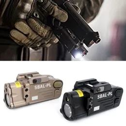 BESTHUNTER CNC Finished SBAL-PL Light Constant Tactical Light & Strobe Light With Red Laser Pistol Rifle SBAL Sbal Flashlight