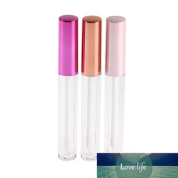 1 Sztuk Mini Puste Lip Gloses Tubes Container Clear Refillable Lip Baldma Butelki z gumowymi wkładkami Akcesoria do makijażu 2.5ml