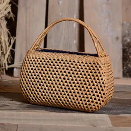 2020 Lato New Arrival Słomy Box Torby Letnie Rattan Torba Kobieta Beach Torebka